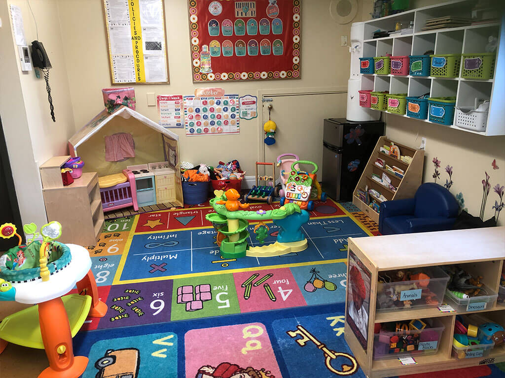 Inside of Little Hands facility